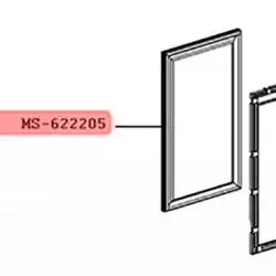 Joint porte pour cave a vin de krups MS-622205