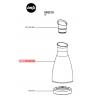 Carafe seul flow 1 l EMSA SS-507336