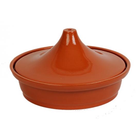 Plat marron couvercle sans poignee Tajine Ø 360MM Tefal TS-01000590 ...