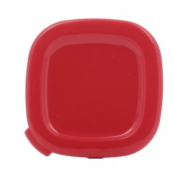 Lot de 6 couvercles rouges pour pots Yaourtière SEB SS-1530000653